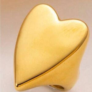 Gold Heart Ring